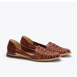 Nisolo Women’s Huarache Sandal in Brandy